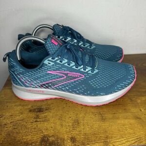 Brooks Levitate 5 Running Shoes Women's Size 10 B Blue Pink Sneakers